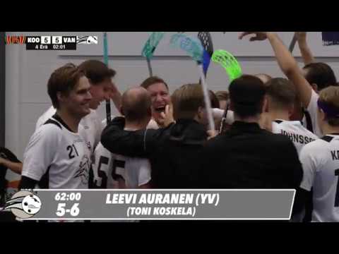 Koovee Miehet vs. SB Vantaa (27.09.2019) - maalikooste