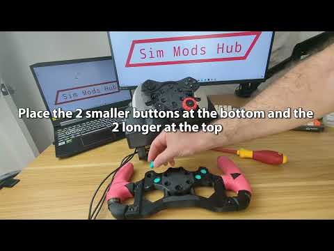 How To Install Sim Mods Hub F1 Wheel mod For Logitech G29, G923, G920