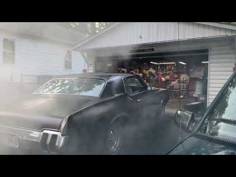 1970 Olds SX, 455 burnout