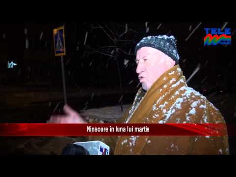 NINSOARE ÎN LUNA LUI MARTIE (ȘTIRILE TELE M NEAMȚ)