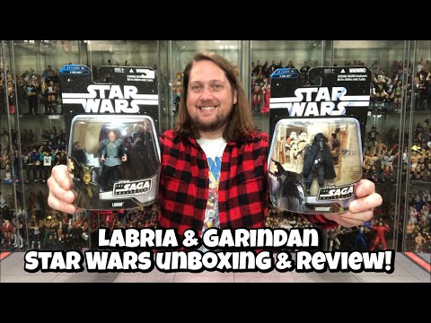 Labria & Garindan Star Wars Unboxing & Review! Music Collection & A Night at the Bar!