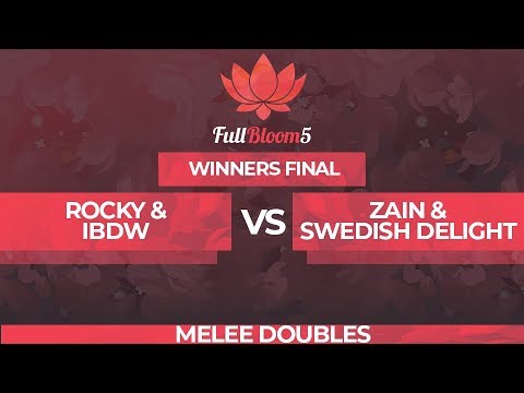Rocky/iBDW vs Zain/Swedish Delight - Melee Doubles Top 16: Winners Final - Full Bloom 5