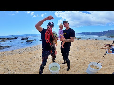 He not comin in hea MESSIN! Bradda Okz got his REDEMPTION! / Spearfishing Hawaii Vlog