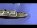 Titanic Sinking Model Ship