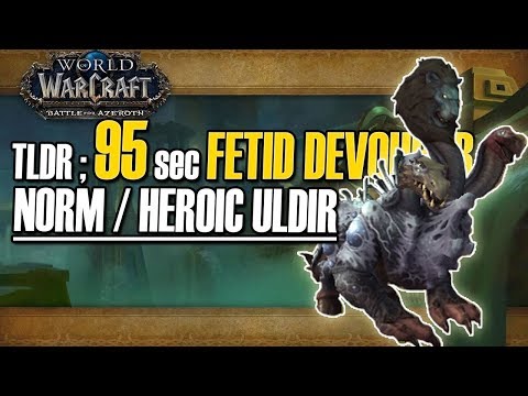 🐕 95sec TLDR Norm/Heroic FETID DEVEOURER - Uldir Raid [BFA WoW]