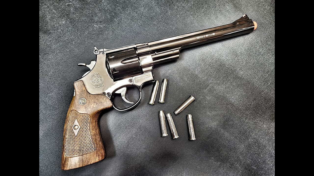 Smith & Wesson M29 Airsoft Revolver YouTube Video ID fkxnxLd_GtI