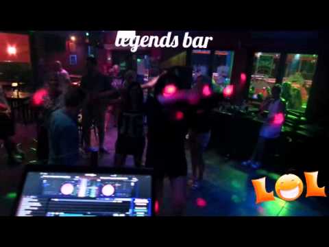 Line dancers on acid