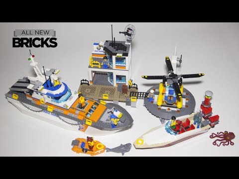 Vidéo LEGO City 60167 : Le QG des garde-côtes 