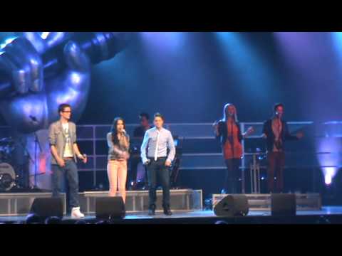 zoë, pim and dave - don't go breaking my heart, voice kids concert may 4 2012
