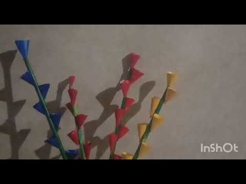 Beautiful different flower craft