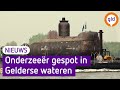 Duitse onderzeeër uit 1970 trekt veel bekijks op de Waal