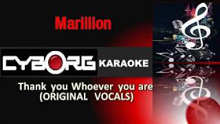 Marillion  Thank you Whoever you are ORIGINAL VOCALS