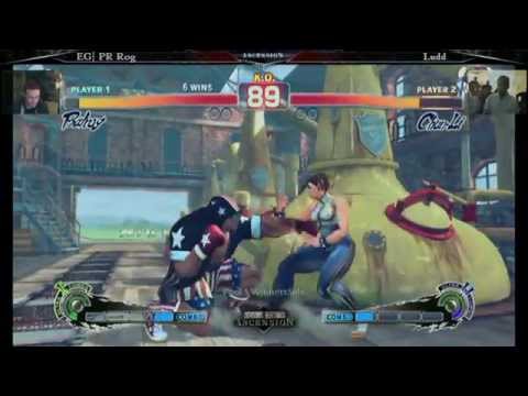EG| PR Balrog (Balrog) vs Ludd (Chun-Li) Season's Beatings Ascension SSF4 AE 2012 Pools