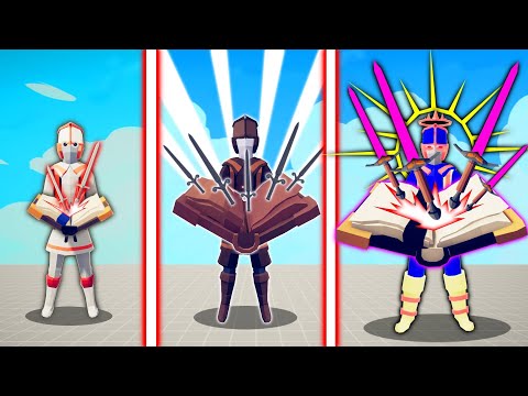 EVOLUTION OF ULTIMATE SWORD MAGE | TABS - Totally Accurate Battle Simulator