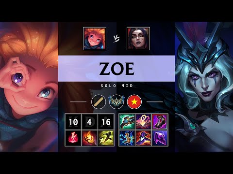 Zoe Mid vs LeBlanc - VN Challenger Patch 25.13