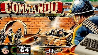 COMMANDO – Commodore 64 (1985) | Elite’s Intense Arcade-Style Shooter