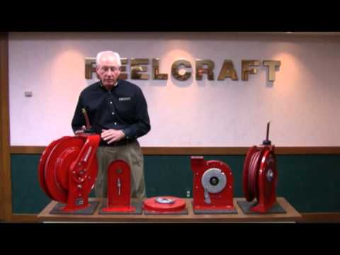 Reelcraft How to replace the latch spring