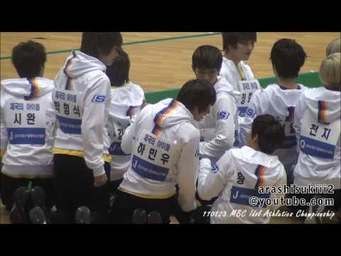 [FANCAM] 110123 ZE:A - Happy for Kwanghee's failure