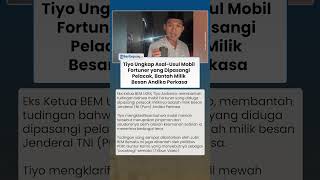 Tiyo Ungkap Asal Usul Mobil Fortuner yang Dipasangi Pelacak, Bantah Milik Besan Andika Perkasa