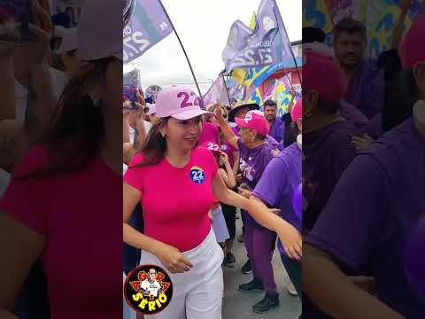 CAMINHADA DO PL 22 EVELIN NO CENTRO DE JUQUITIBA 2024