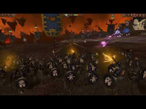 TotalWar Warhammer III Chaos Dwarf vs Tzeentch
