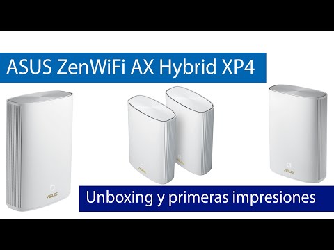 Беспроводной маршрутизатор Asus ZenWiFi AX Hybrid (XP4) 2PK White