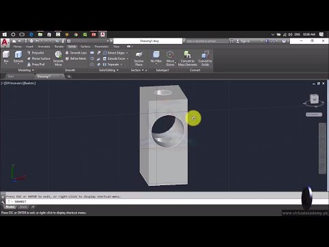 Autocad 3d Modeling | Autocad Tutorial for beginners | Poly Solid | Press Pull | Lesson 50