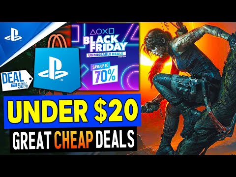 13 GREAT PSN Game Deals UNDER $20 NOW! CHEAP PS4/PS5 Games! (PlayStation BLACK FRIDAY PSN SALE 2022)
