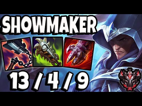 Talon vs Sylas MID [ DK ShowMaker ] Patch 11.17 Ranked Korea ✅