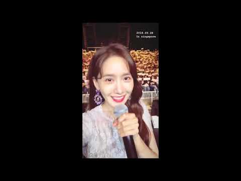 Yoona - IG 180929 GIRLS' GENERATION 少女時代 SNSD