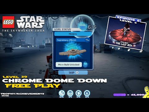 Lego Star Wars The Skywalker Saga: Lvl 39 Chrome Dome Down FREE PLAY - HTG