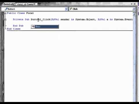 VB NET Tutorial 29   Comments Visual Basic 2008 2010