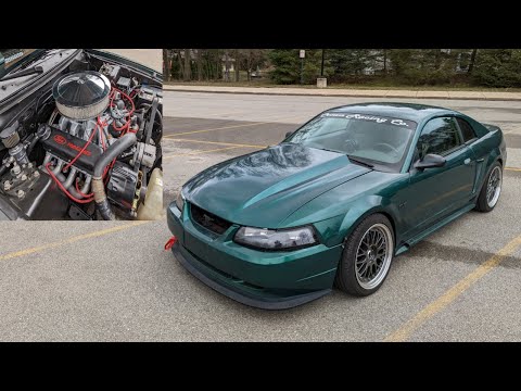 This Comp Cams Camshaft Sounds NASTY! Part 4 351W Engine Install! 2003 New Edge Mustang