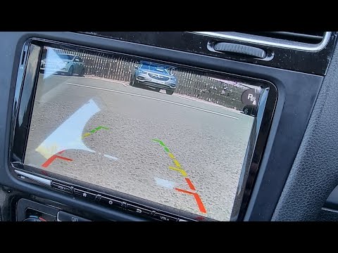 Android headunit reverse camera installation