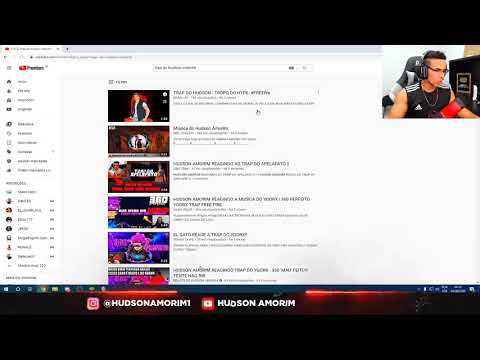 HUDSON AMORIM REAGINDO TRAP DO HUDSON AMORIM ( MELHOR TRAP TROPA ) CLIPS FF