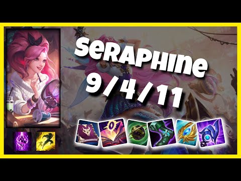 Seraphine vs Ryze EU Challenger MID (9/4/11) - v10.25
