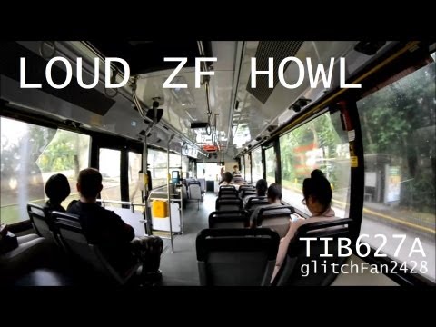[SMRT] (Retired) Mercedes Benz O405 TIB627A Very Loud ZF Howls