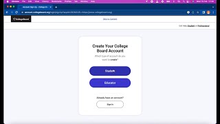 APPLYING TO US UNIVERSITIES: HOW TO CREATE A COLLEGE BOARD ACCOUNT