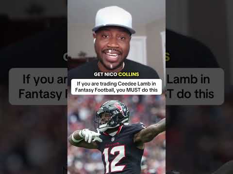 Trading Ceedee Lamb is tough, heres how to trade him #fantasyfootball