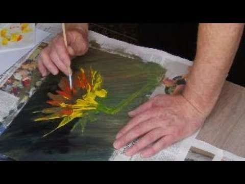 Live-Painting: Gouachemalerei, Polychromos und Kugelschreiber