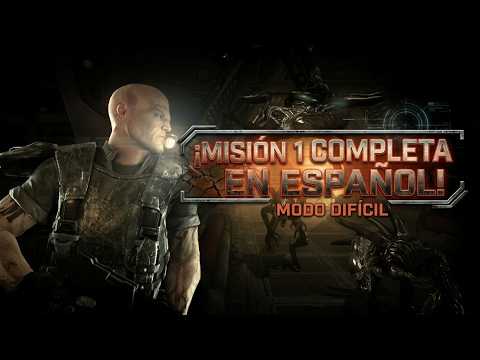 ALIENS vs PREDATOR PS3 | Misión 1: Colonia (Campaña Marine en Español)