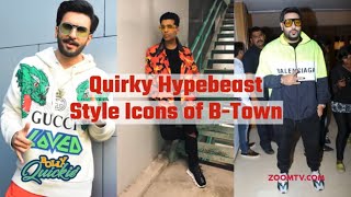 Quirky Hypebeast Style Icons of Bollywood | Ranveer, Karan, Badshah, Diljit & more | Bolly Quickie