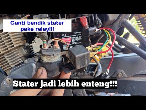 Replace the starter solenoid with a relay @peipencariinspirasi774