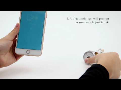 Bergson - How to pair my watch ?