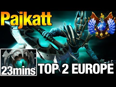 Pajkatt Plays Phantom Assasin TOP 2 EU Leaderboards - Dota 2