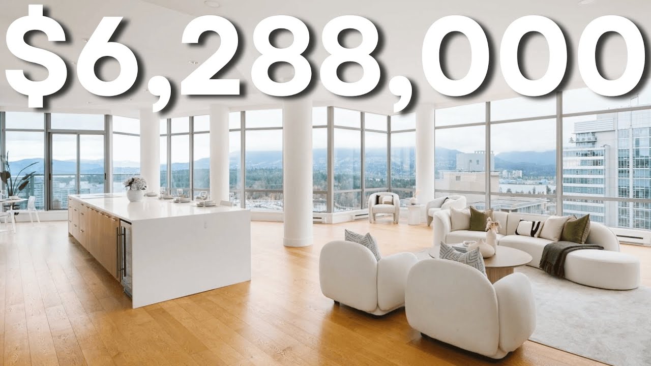 Touring this $6,288,000 Vancouver Penthouse