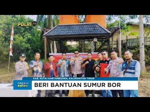 POLSEK LOA JANAN BANTUAN SUMUR BOR