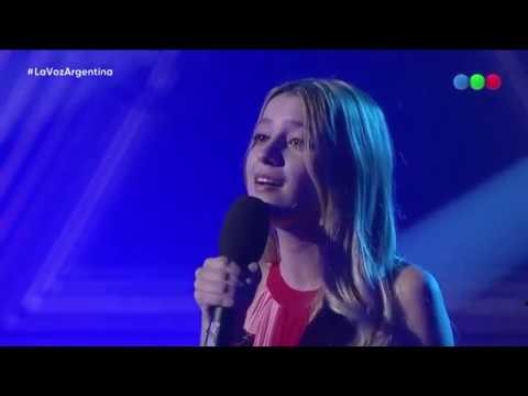 Isabel Aladro - "El tiempo es veloz" - David Lebón - La Voz Argentina 2018
