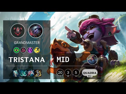 Tristana Mid vs Yasuo - BR Grandmaster Patch 11.10