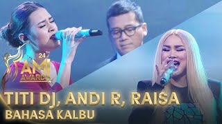 Download lagu TITI DJ, ANDI RIANTO, RAISA - BAHASA KALBU | AMI AWARDS 2021 mp3 Download lagu TITI DJ, ANDI RIANTO, RAISA - BAHASA KALBU | AMI AWARDS 2021 mp3